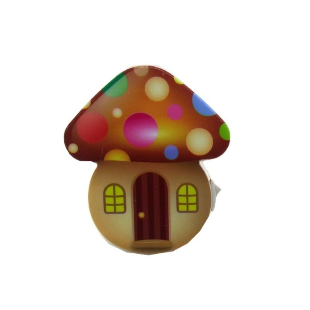 φωτιστικό-νυκτός-led-1w-πρίζας-σχήμα-μανιτάρι-qiaolian-ql-5060